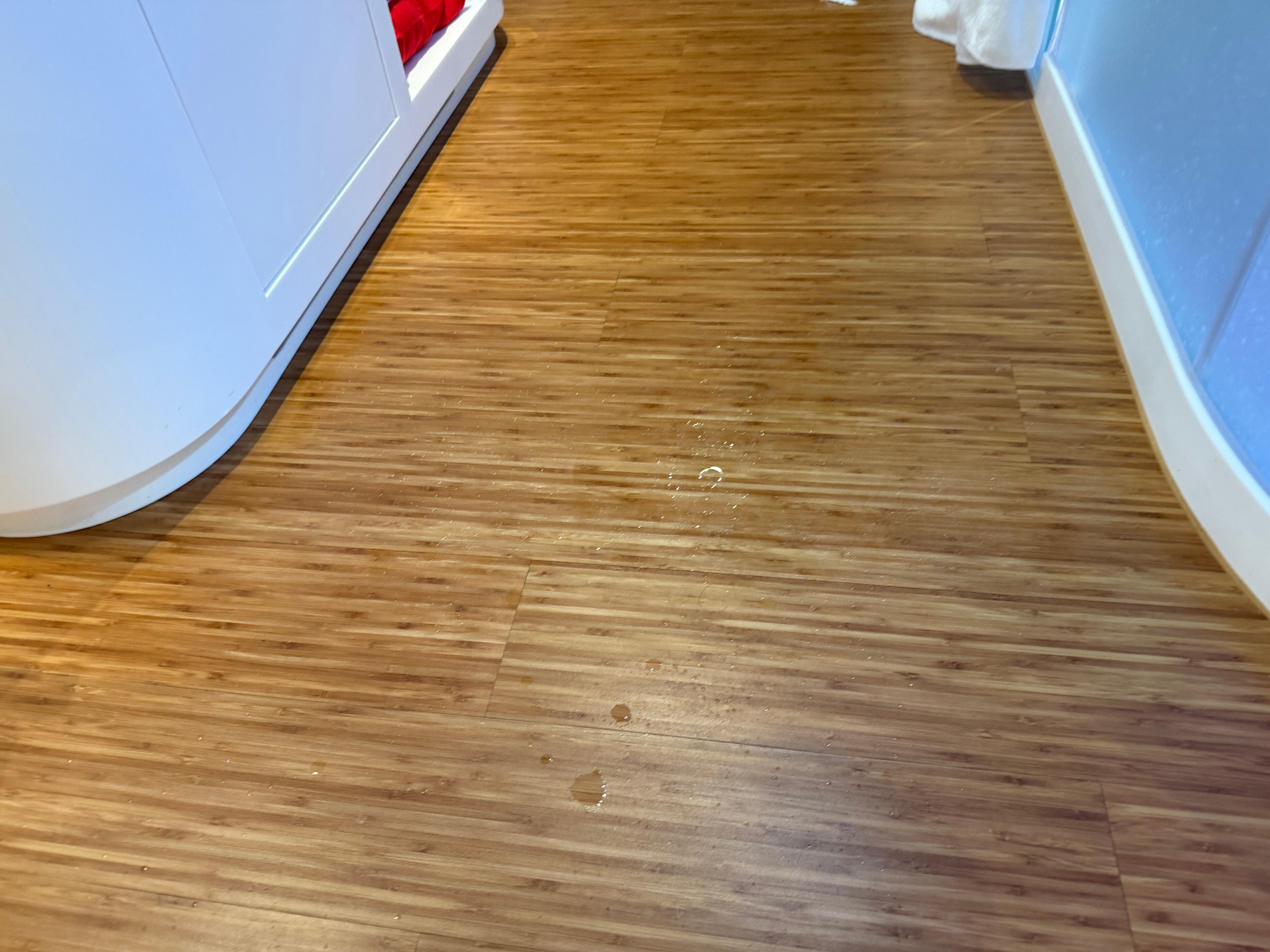 another angle of the slippery hazard created by the non functional AC system