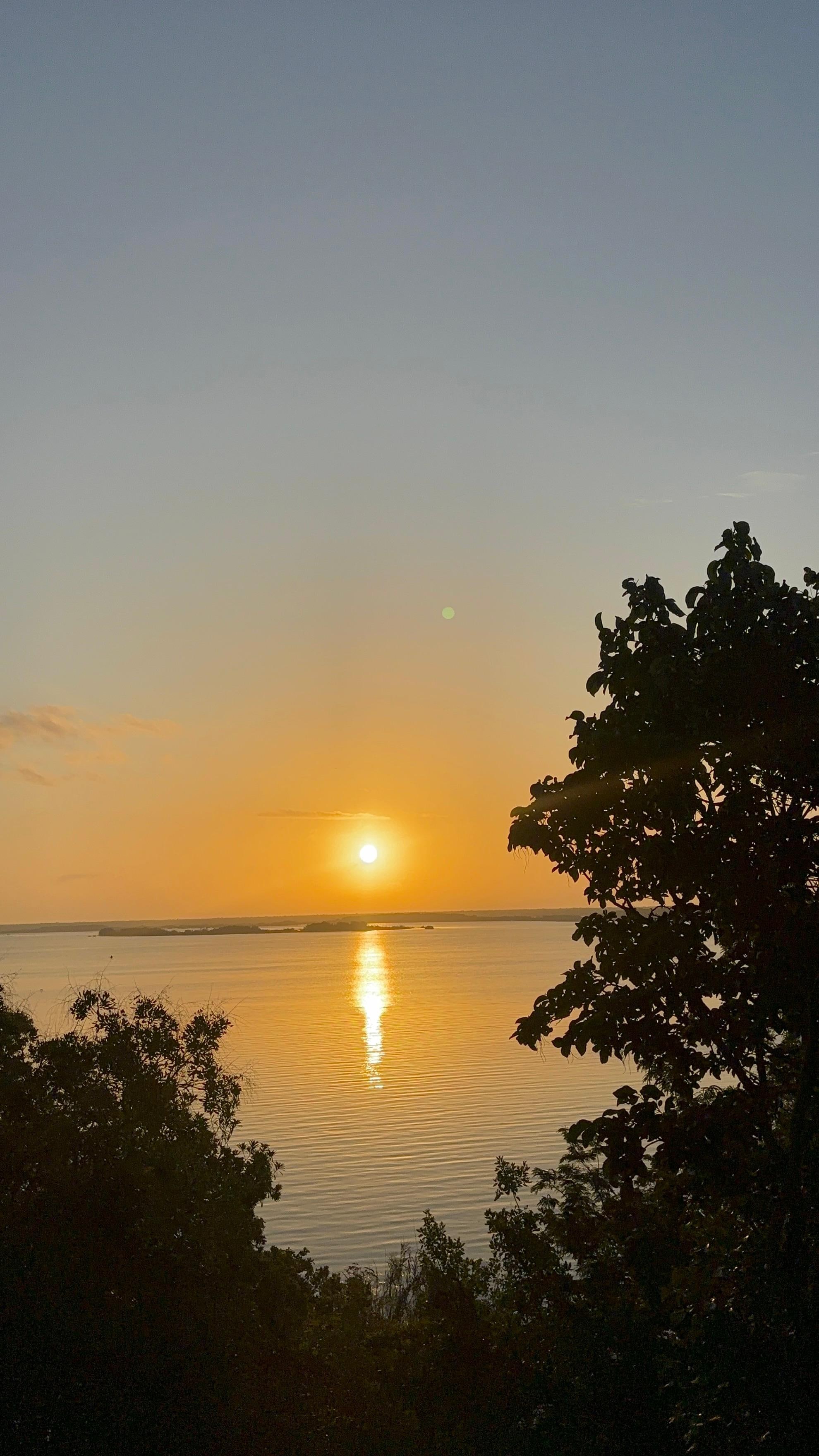 El amanecer desde la habitación 