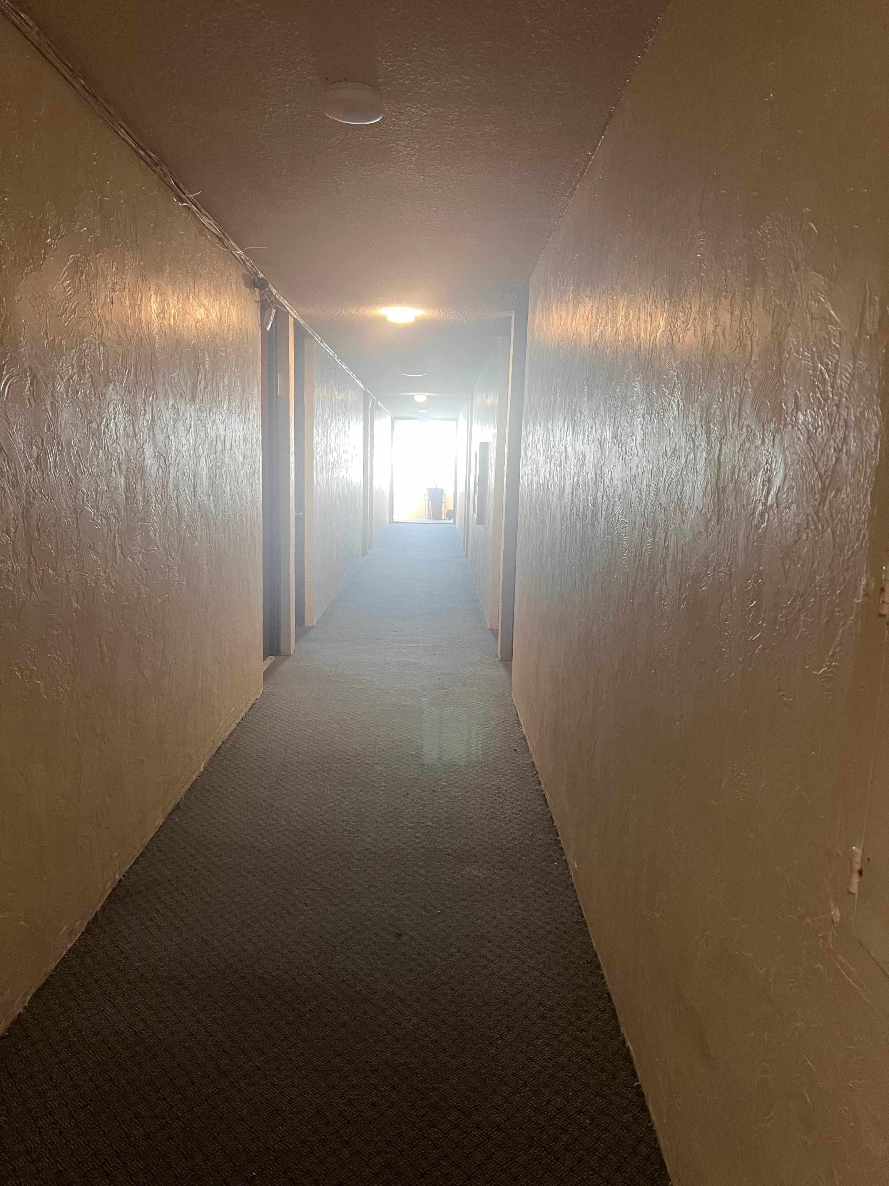 Hallway leading to rooms