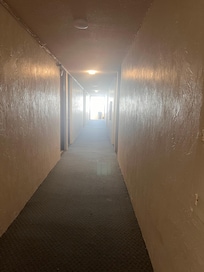 Hallway leading to rooms