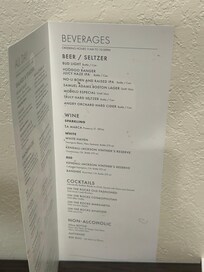 Sticky and unclean room menu.