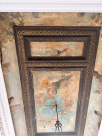 Ceiling of entryway