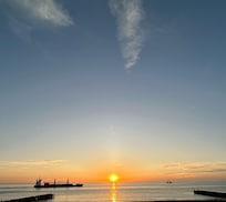 Sonnenuntergang in Westkapelle