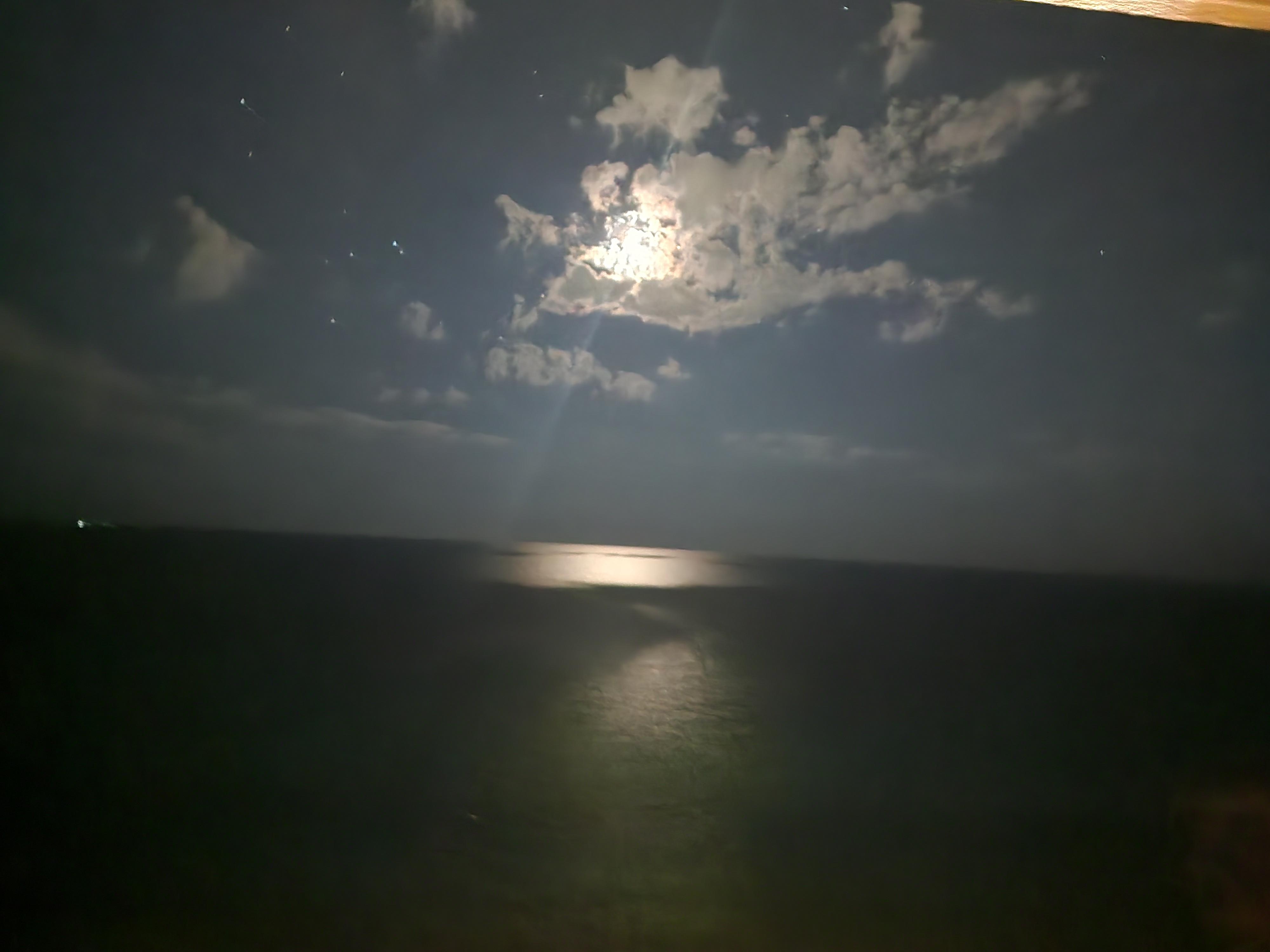 Sunset view from our 18th floor condo