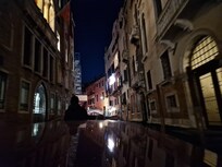 Picture of Hotel Colombina from the canal after the hotel recommended boat tour,
