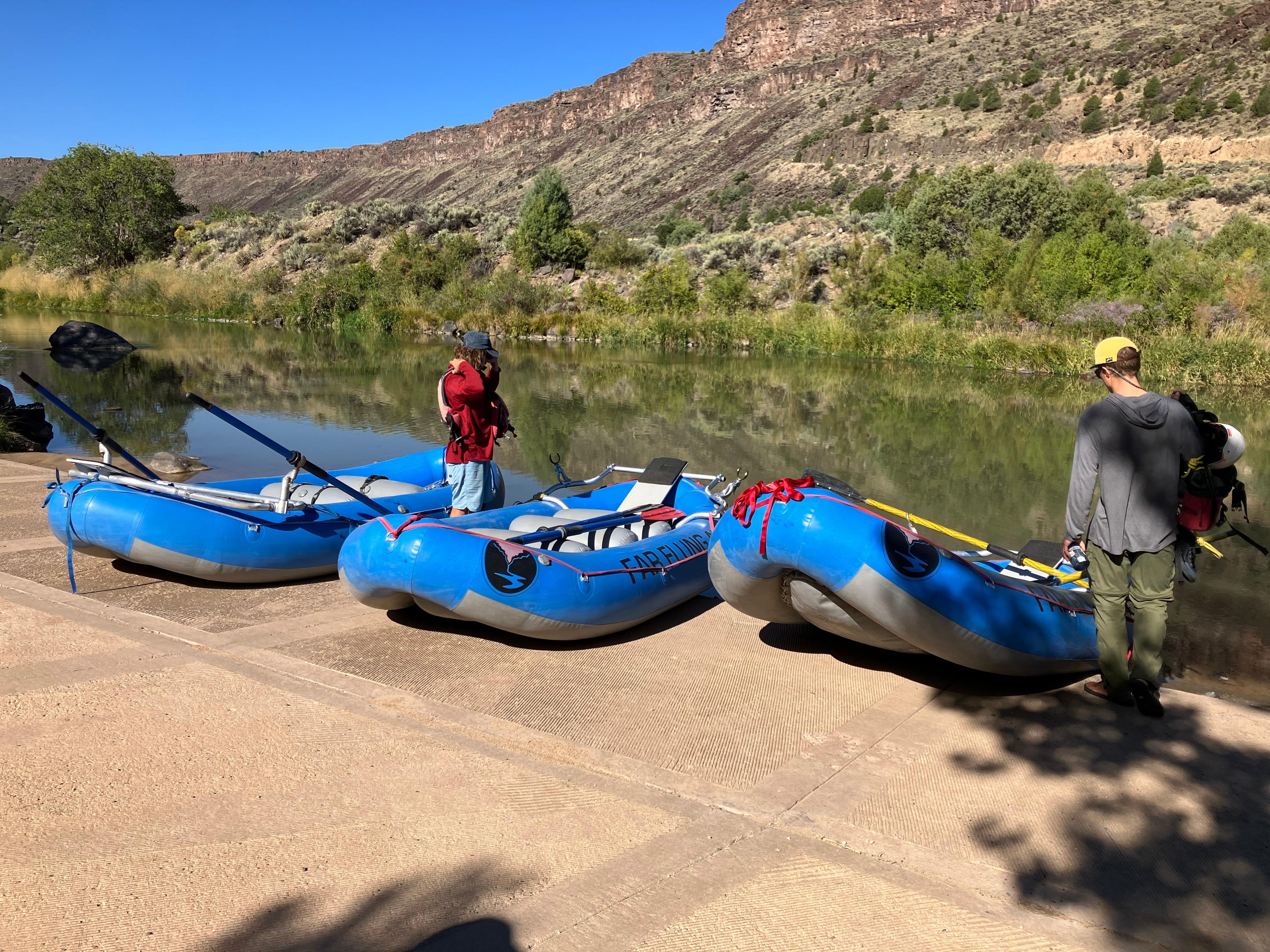 Rafting the Rio Grande River