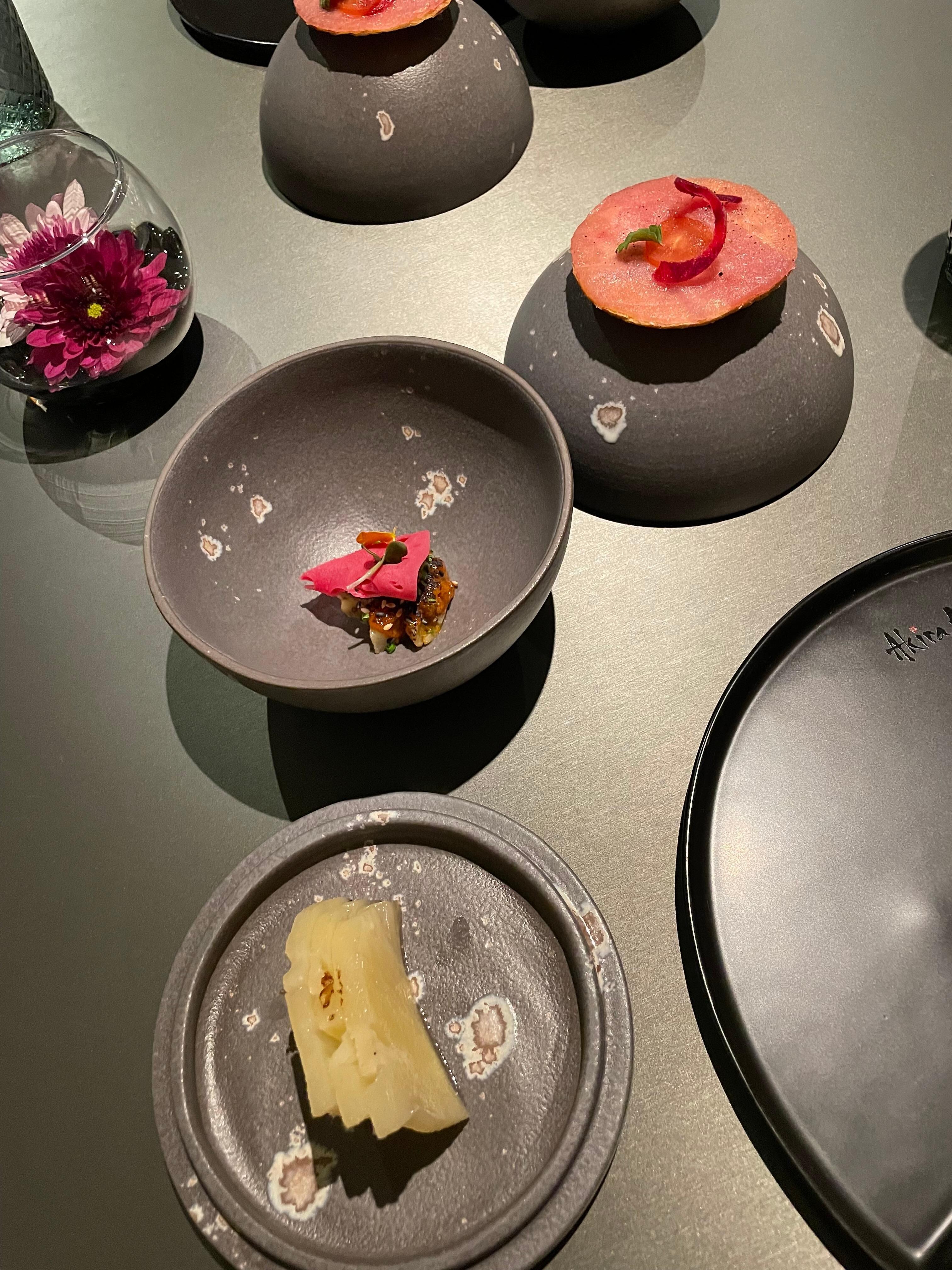 Antipasti del
Menu degustazione da akira 