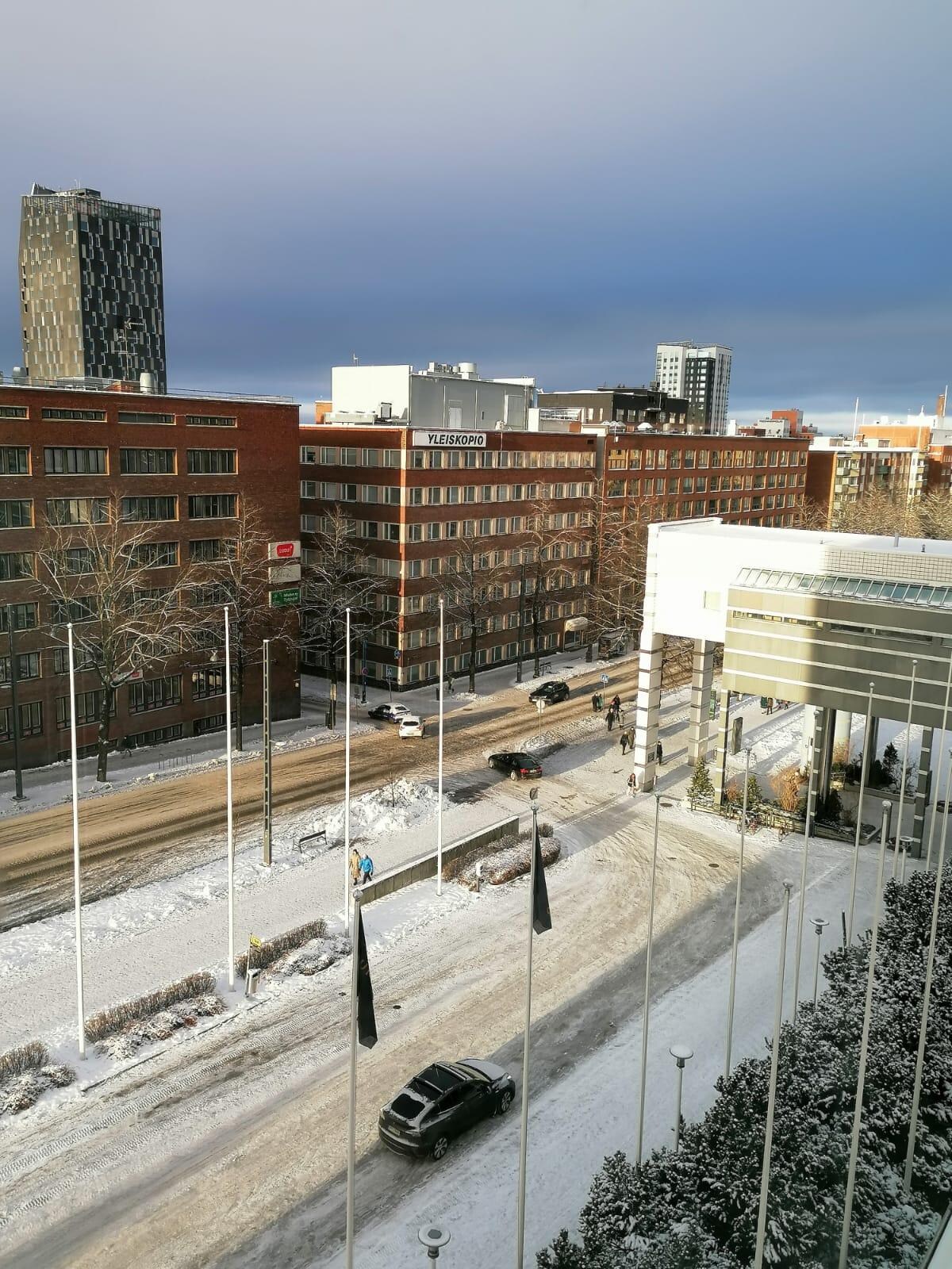 Näkymä huoneen ikkunasta