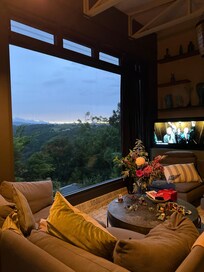 Felt very homey and a perfect place to do legos aswell with the view