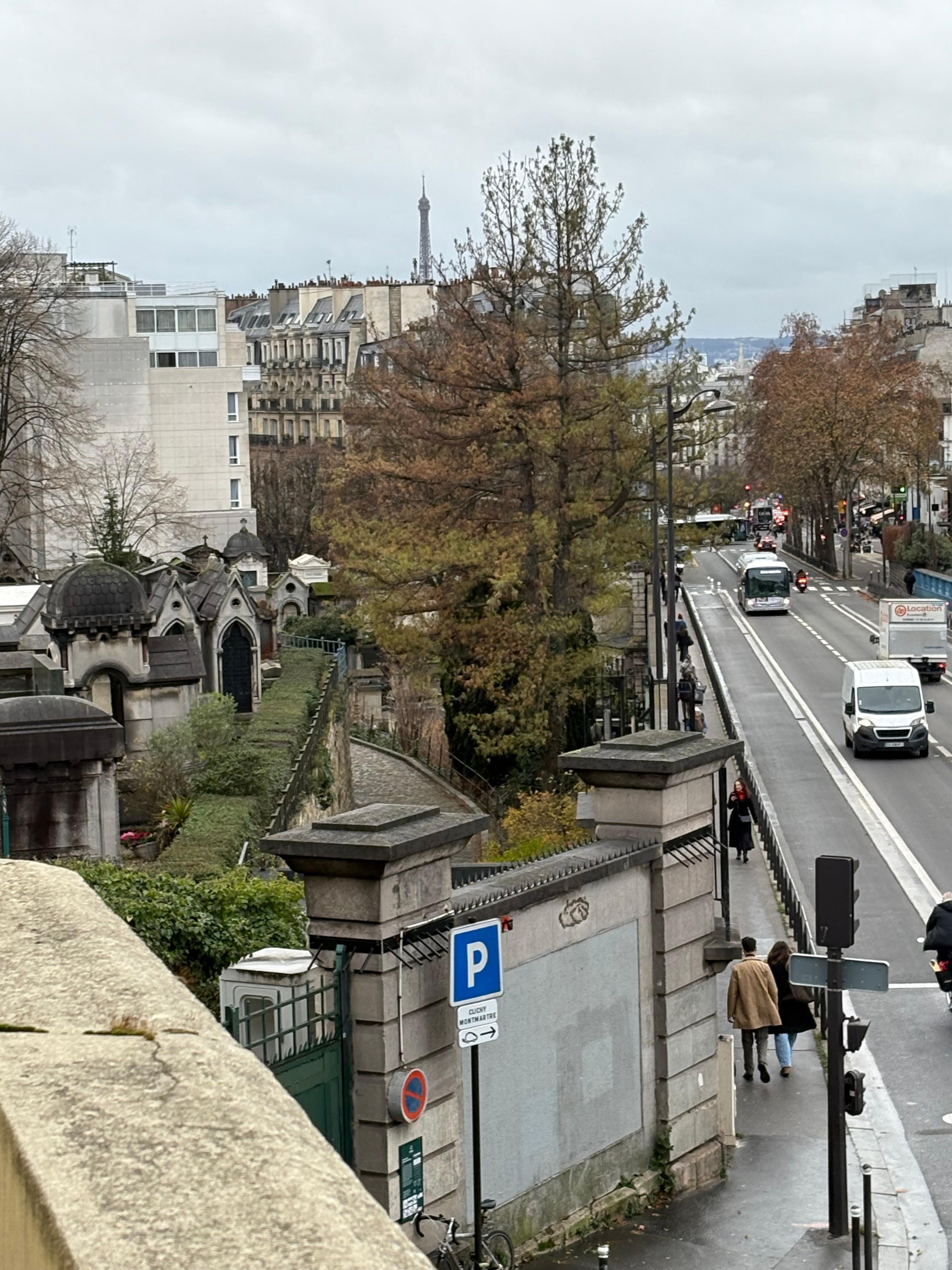 View from our balcony