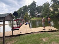 Enjoying the dock