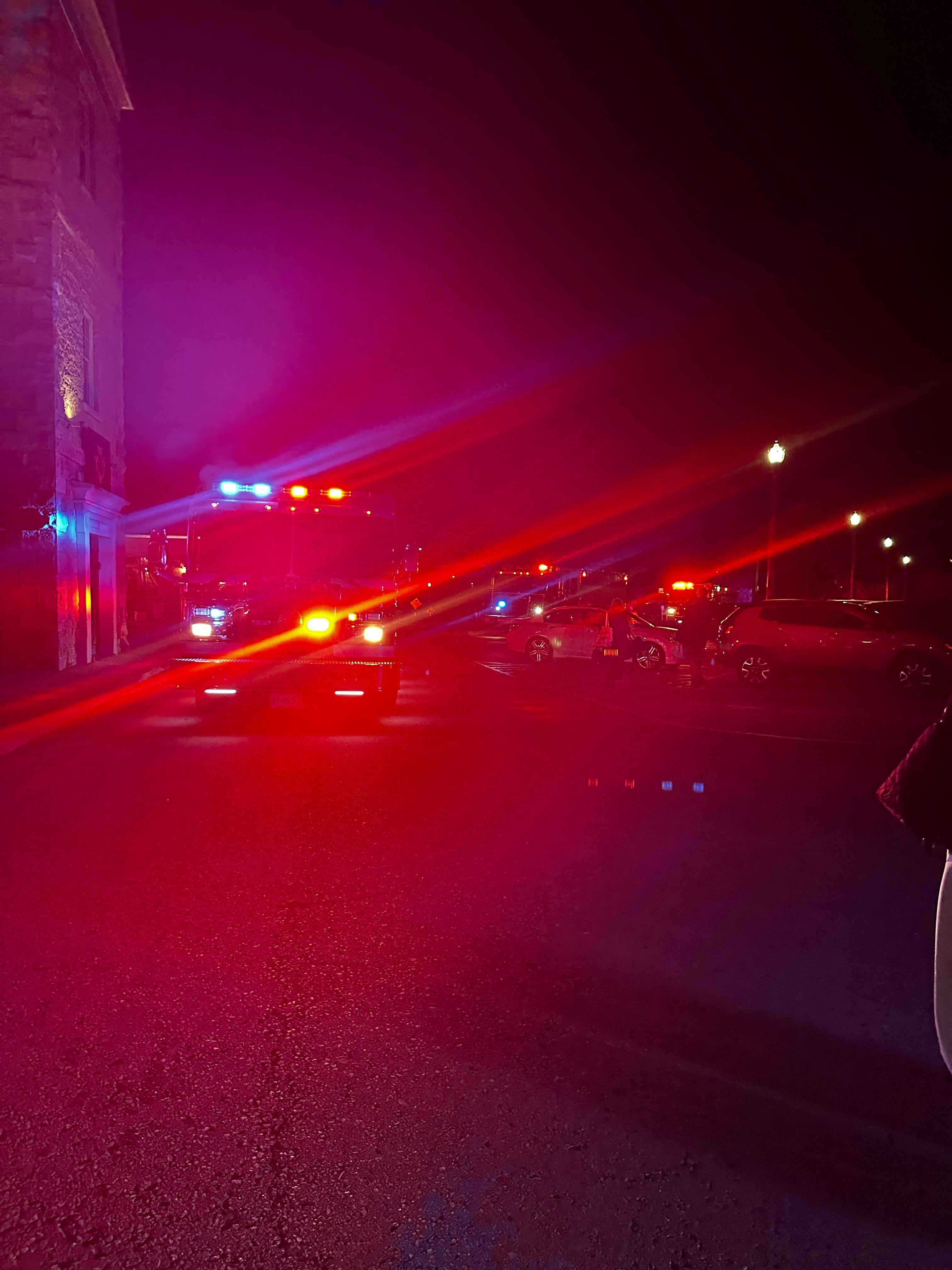 Walking out of the hotel at 4:30am