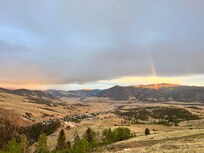 The view from the deck was awesome