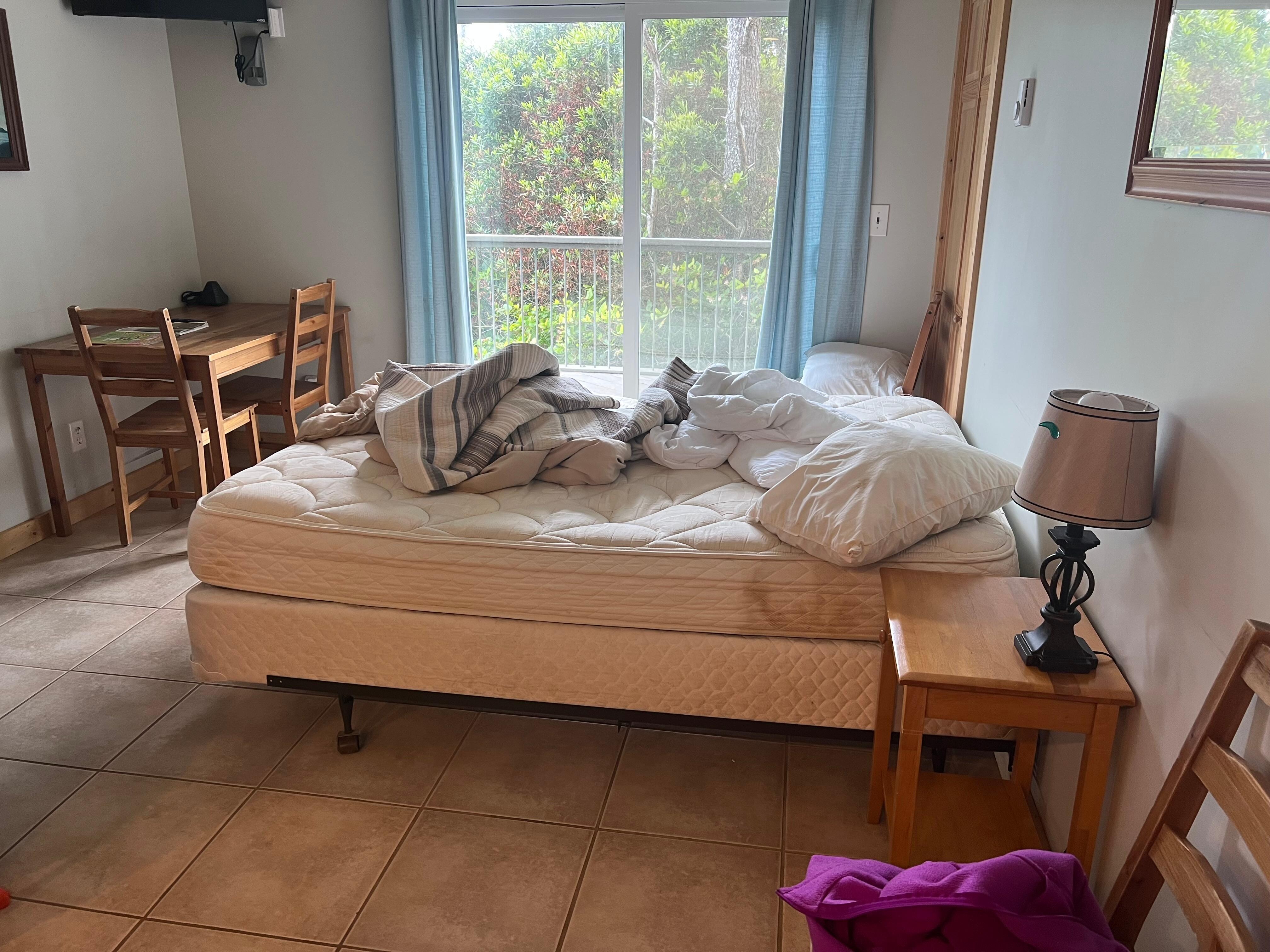 Mattress with defect 