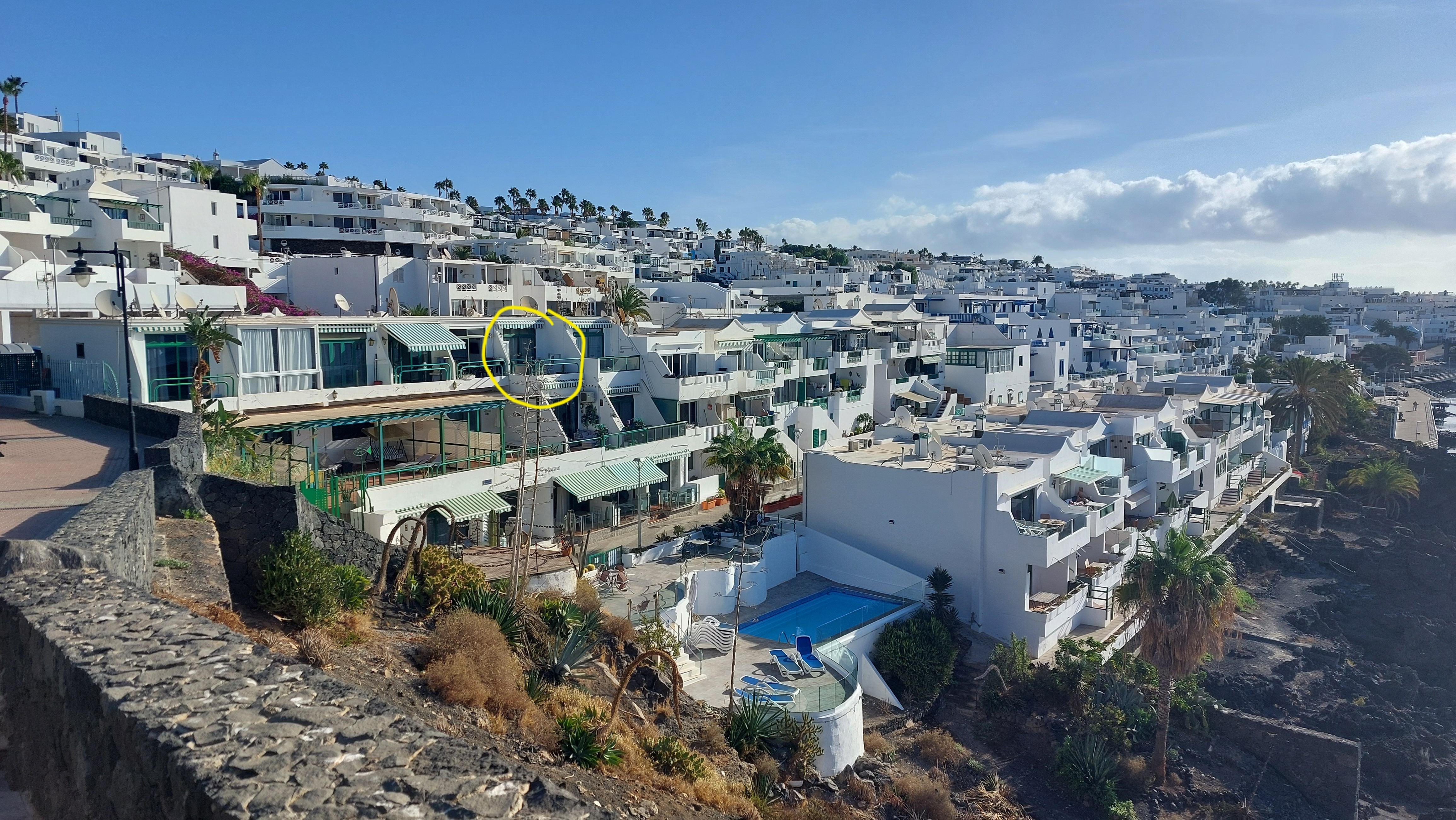 View from the path to Puerto Calero.