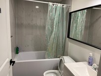 Clean and comfortable bathroom