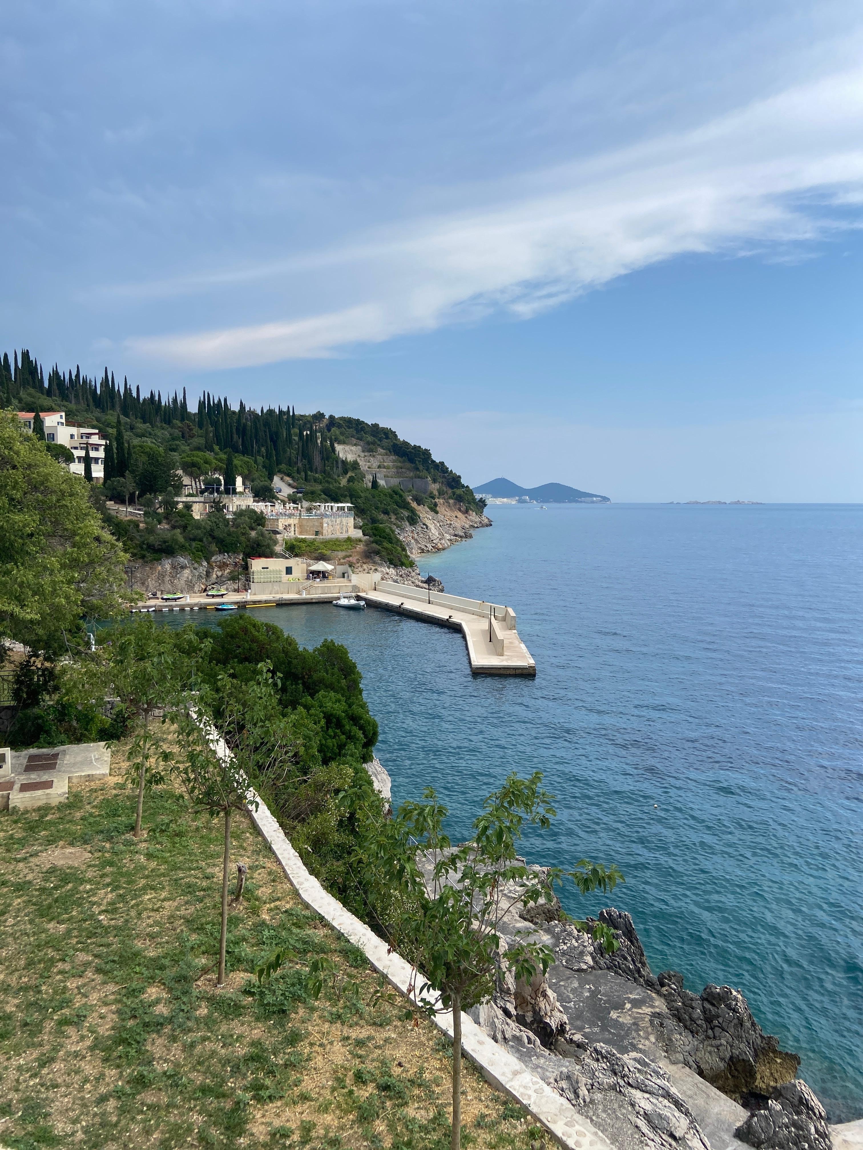 View from pool