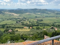The view when you walk out the front door or sit on the deck with a spritz or a glass of wine.