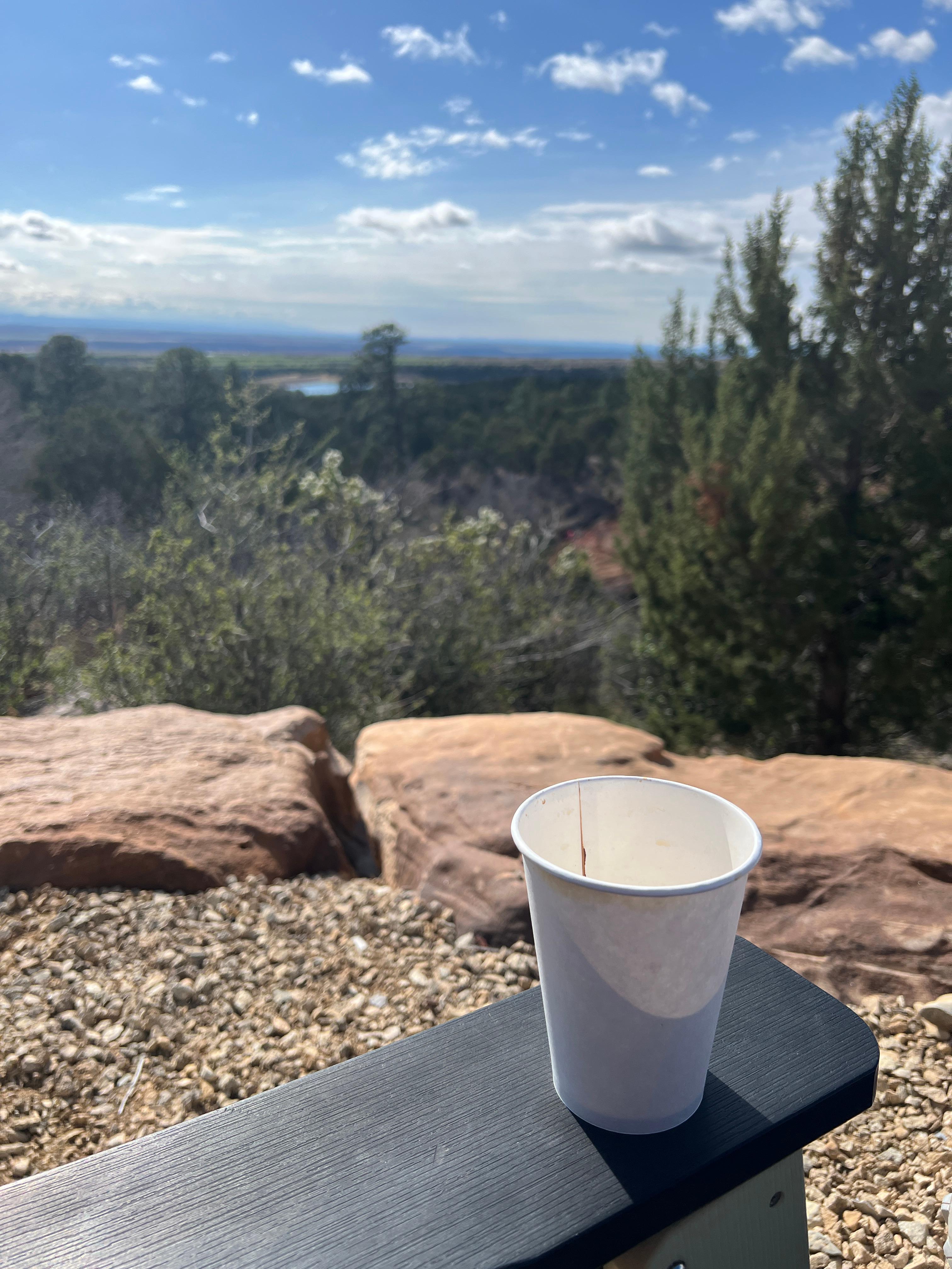 Café avec vue :-)