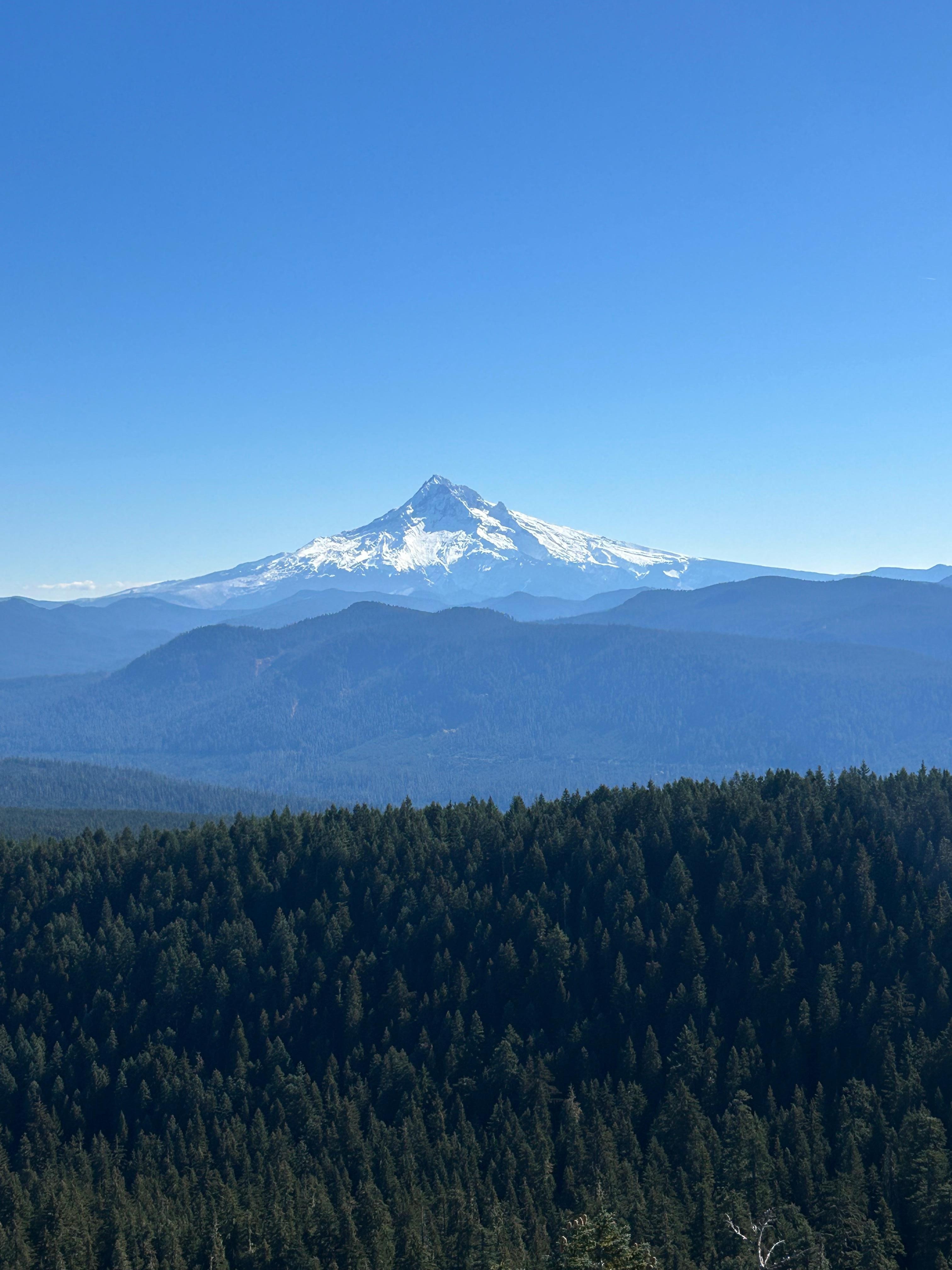 Mt Hood view from Larch mountain