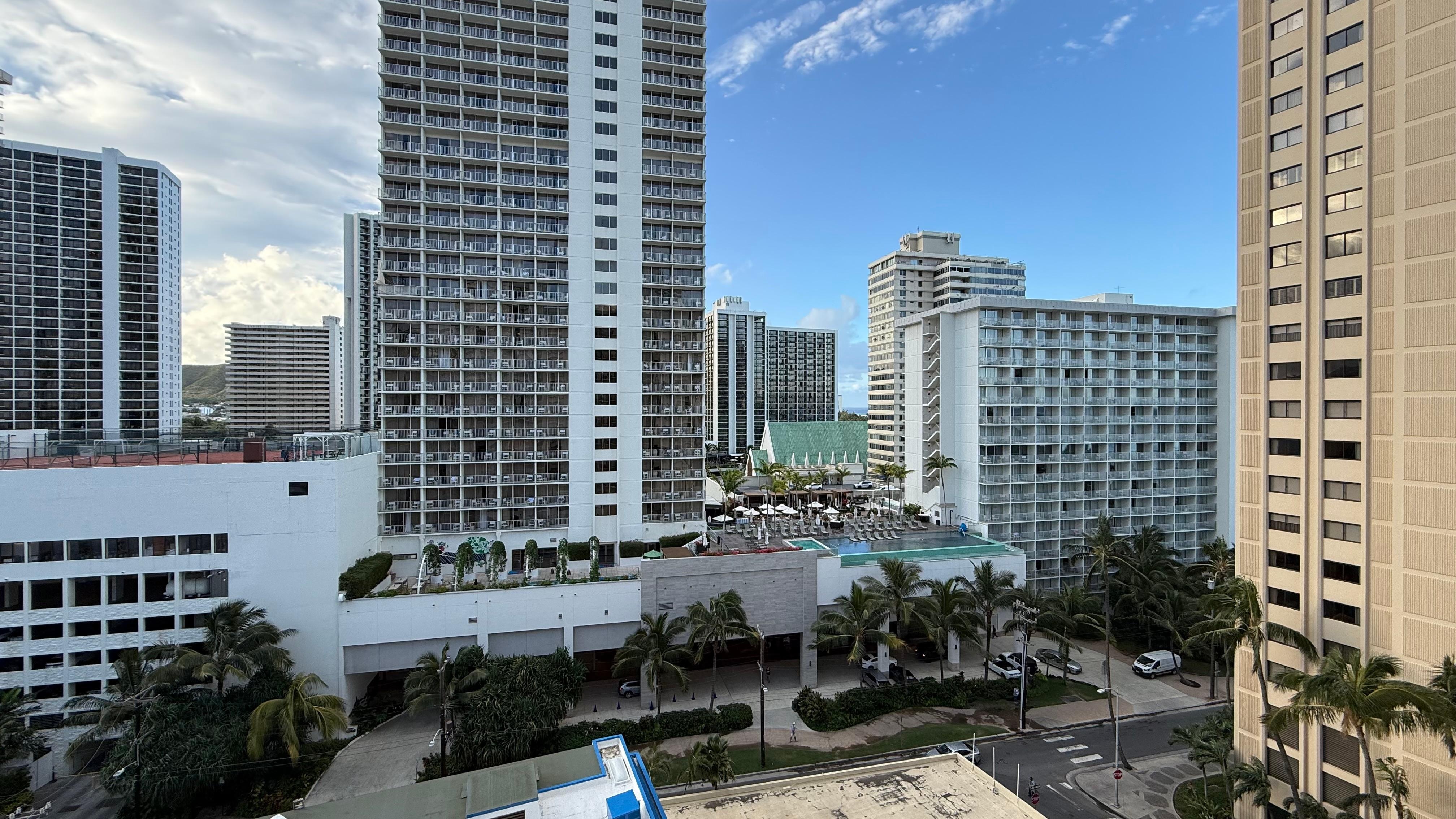 View from the balcony 