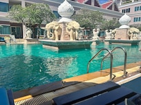 Lower level pool, 3 in total.