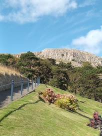 low garden in Llandudno