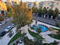 Vista de la entrada del hotel dsede la habitación
