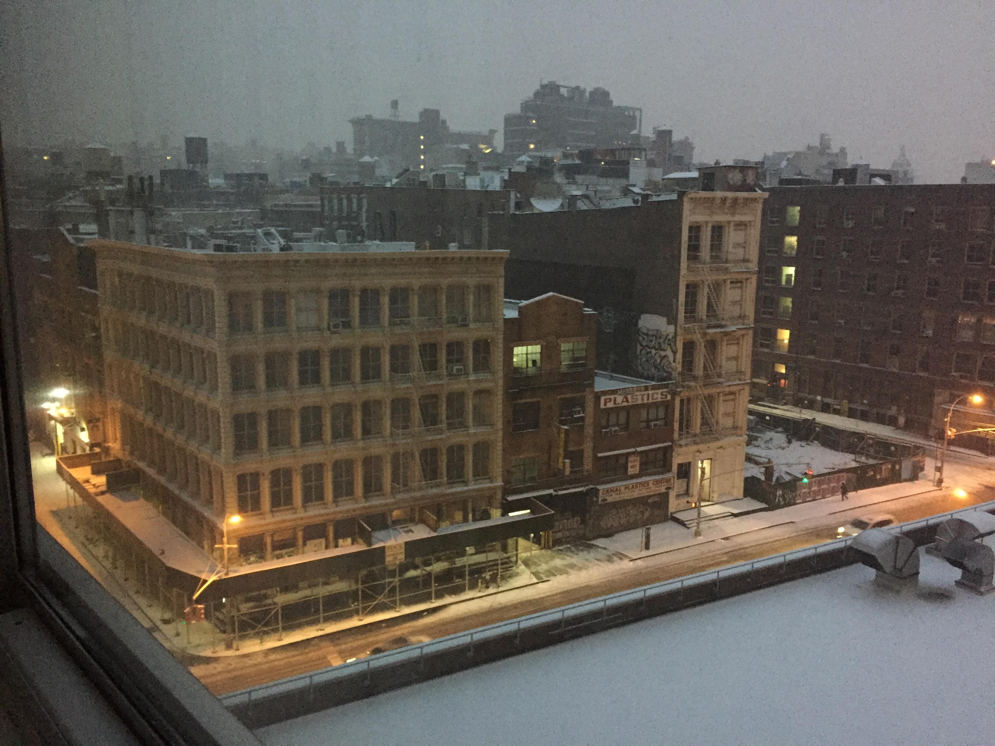 View from hotel