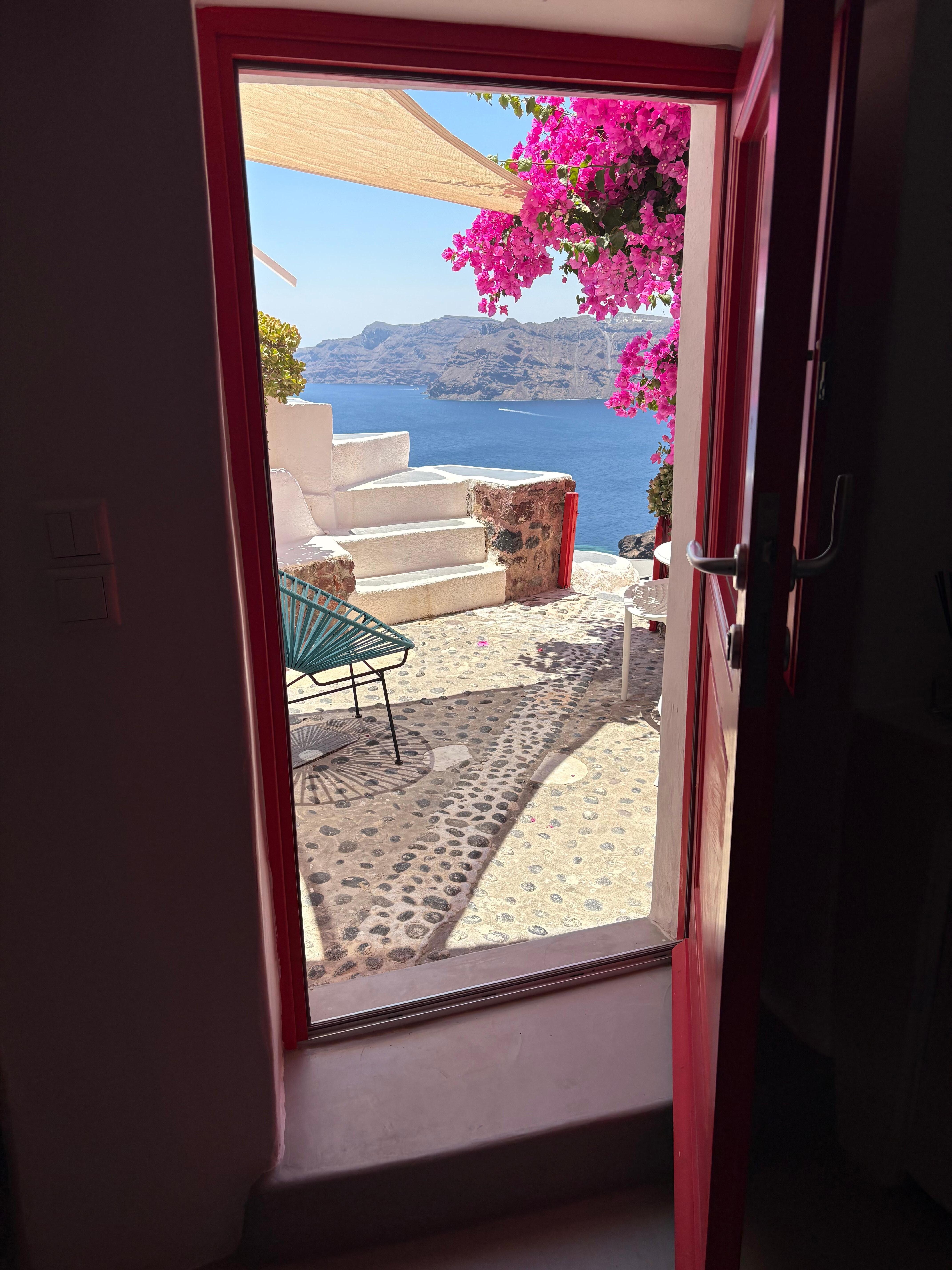 The view from our door was stunning.