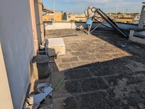 Terrasse de l'immeuble.