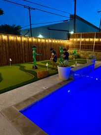 Mini golf fun