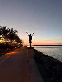 After eating at Island Bar and Restaurant! Was delicious!