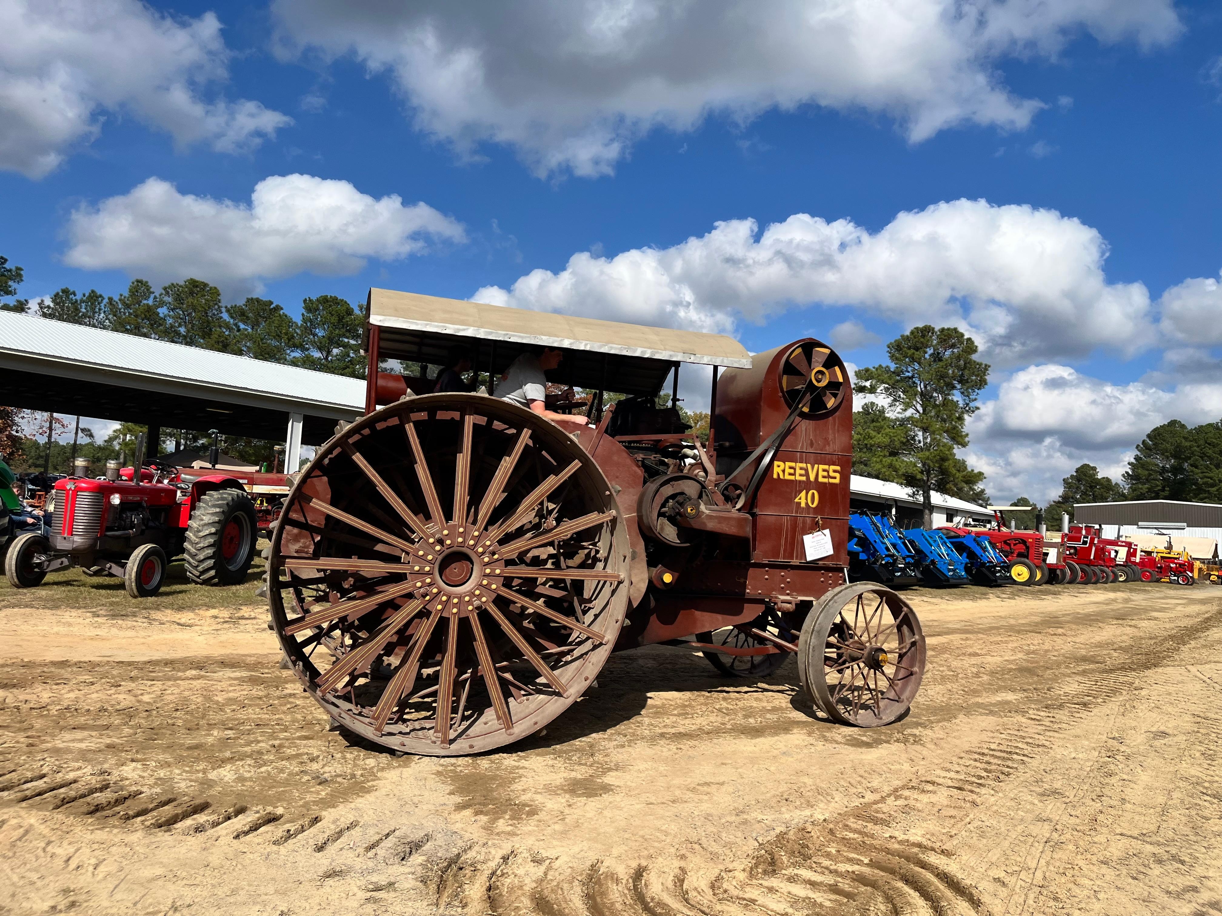 One of the many tractors in Ederville.