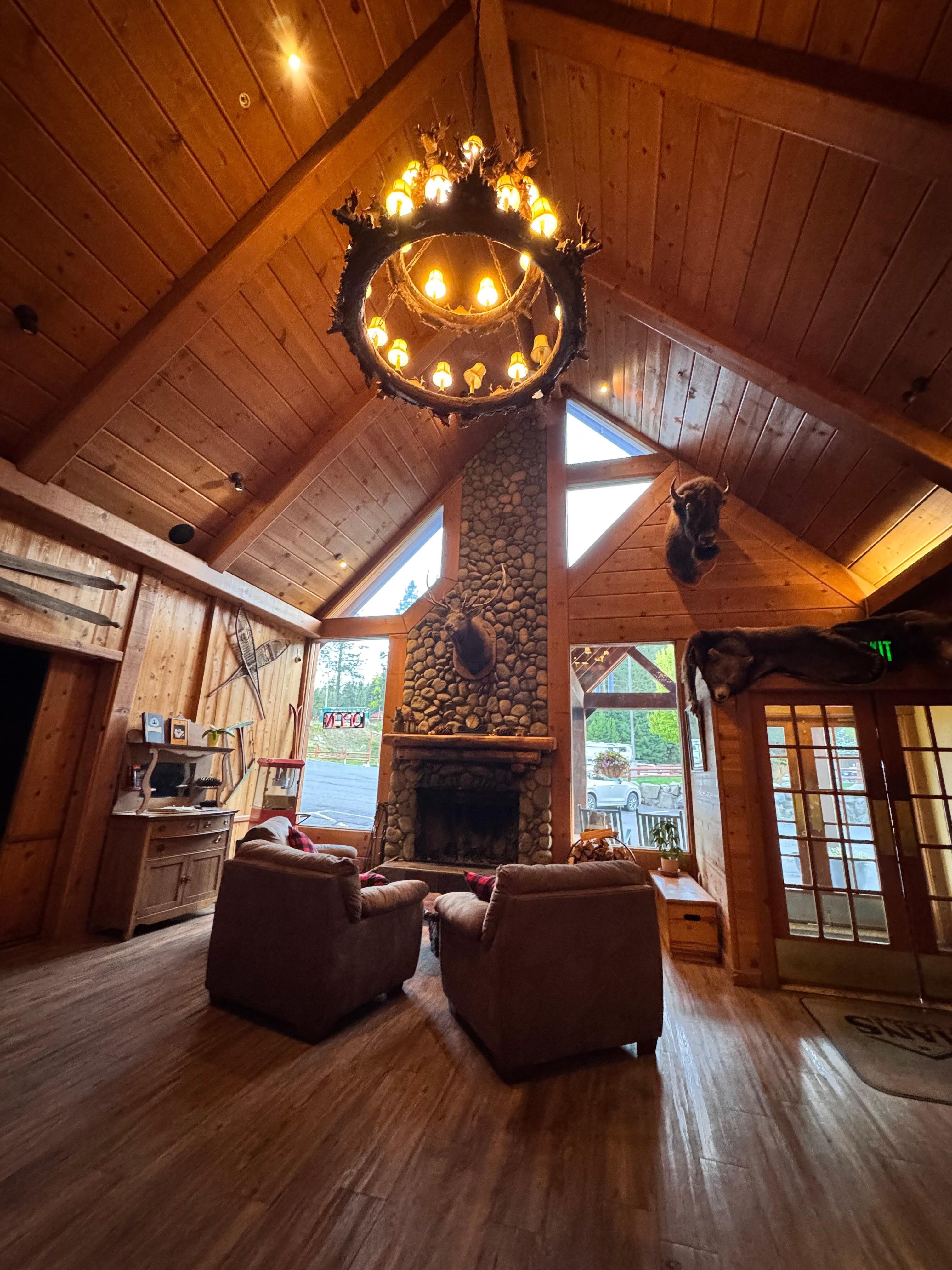 Front door to lobby