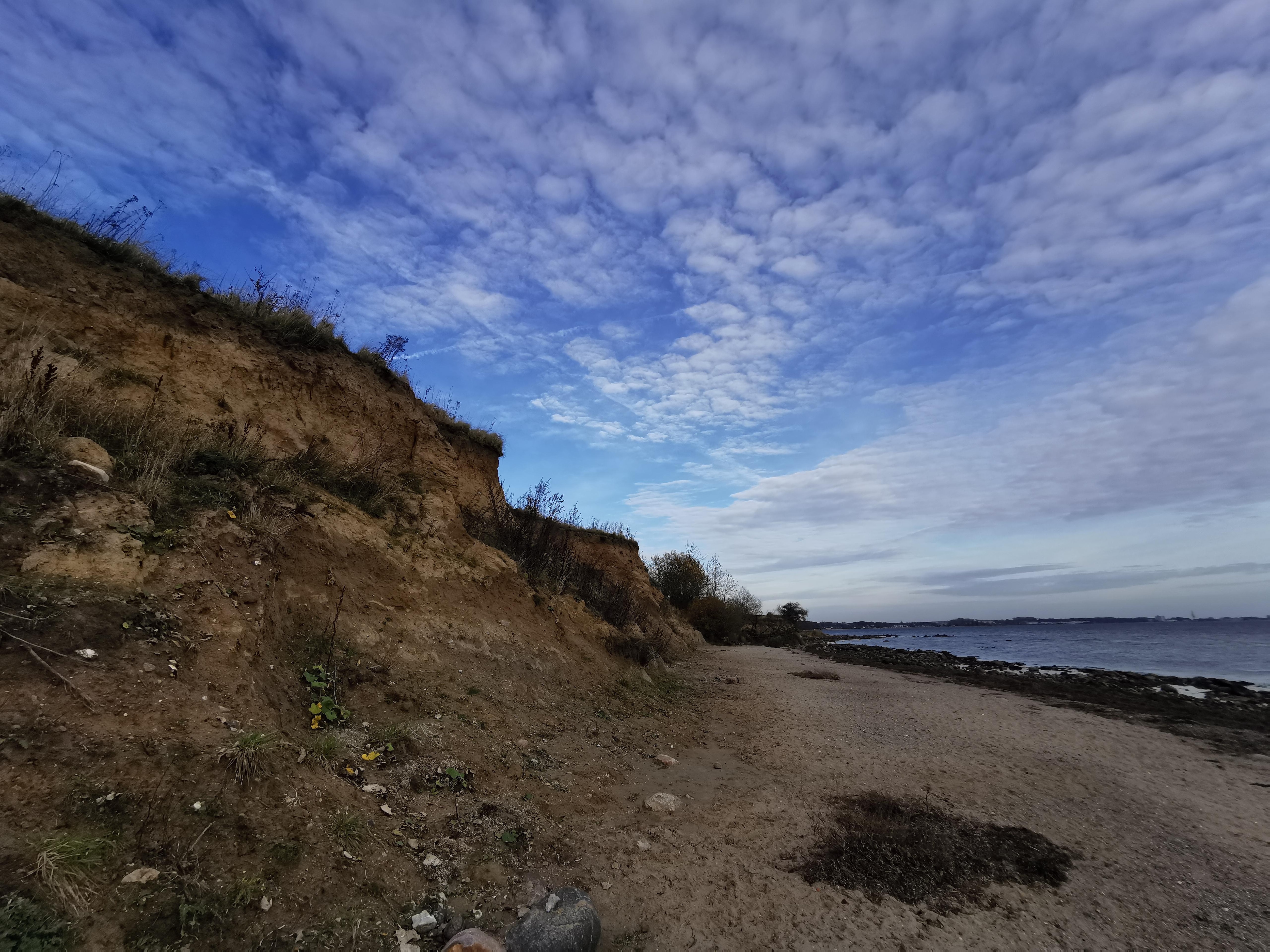 wunderschöne Steilküste