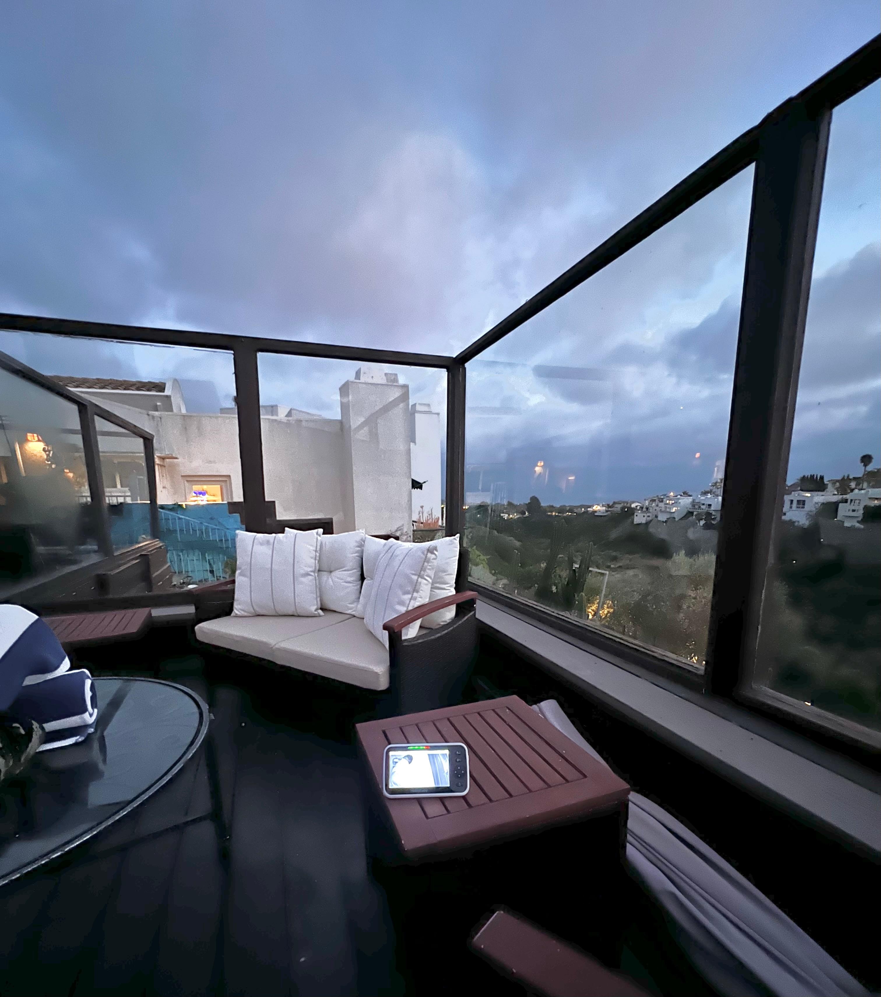 Views in the evening 
