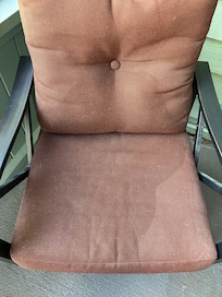 Stained cushions