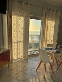 Sun rises spectacular