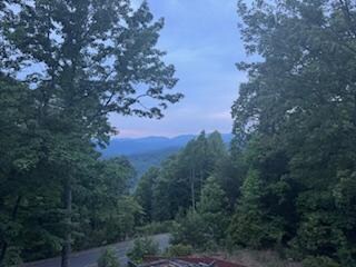 evening view when we arrived 