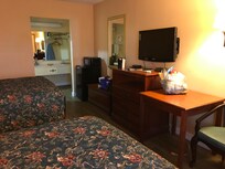 Microwave, small refrigerator, tv