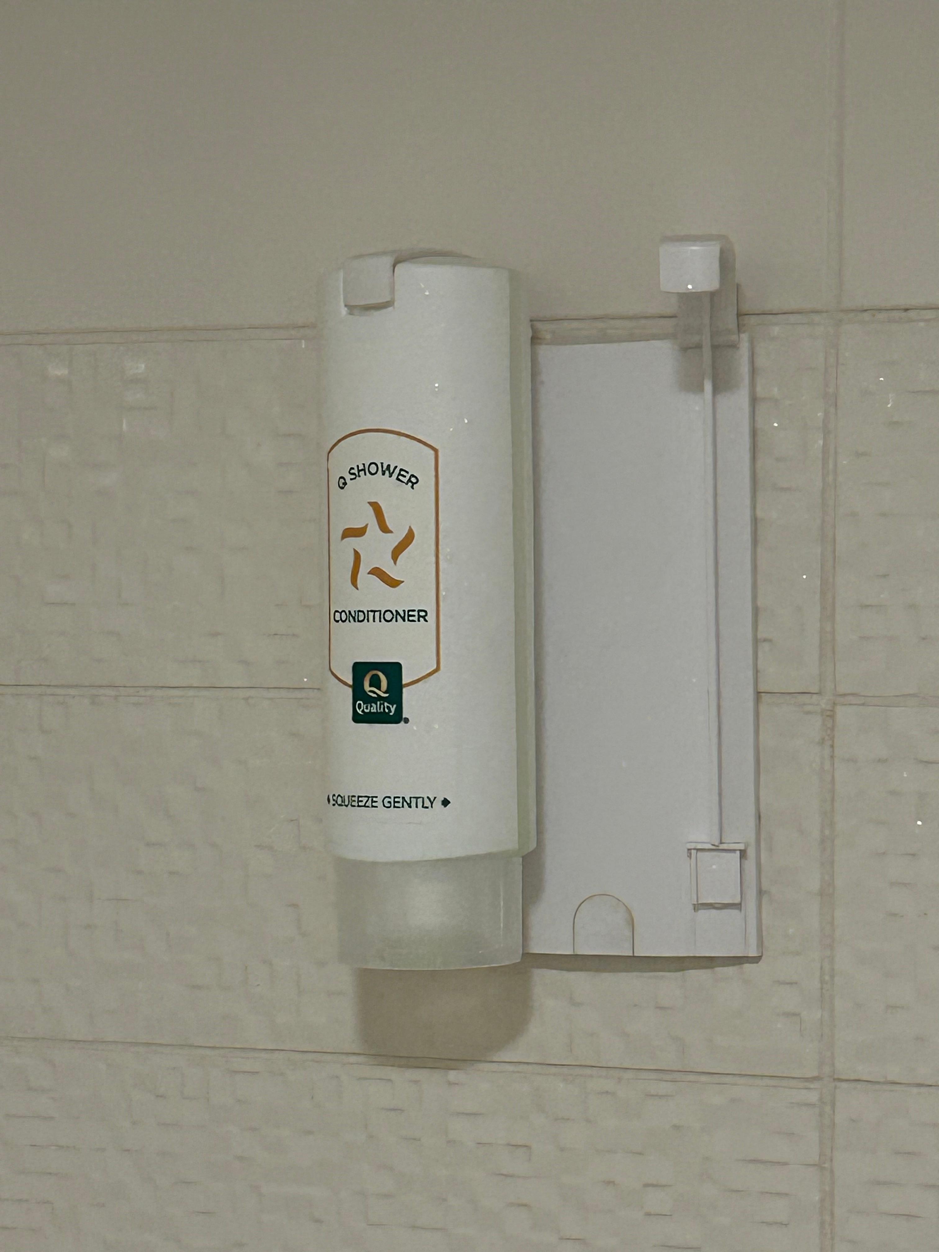 It was empty . Washed my hair with soap for first time .