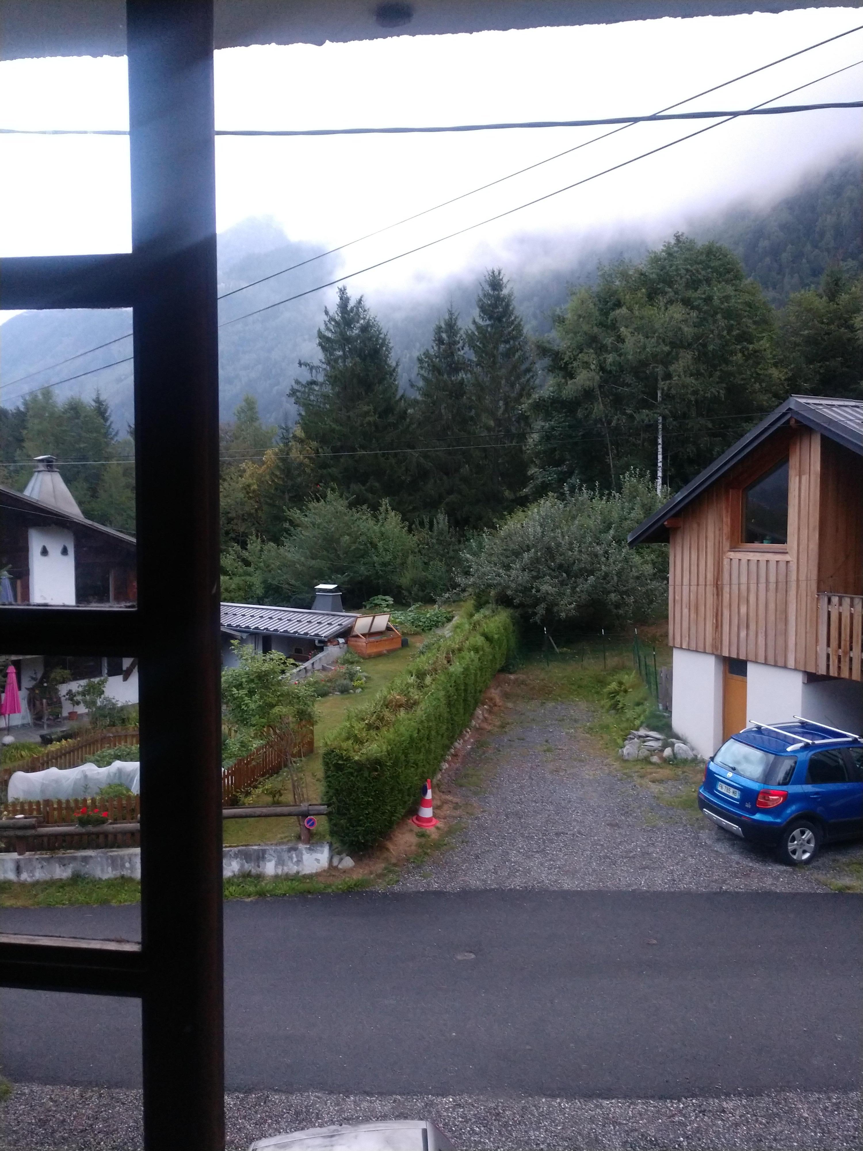 Vista desde la habitación en el 1er piso