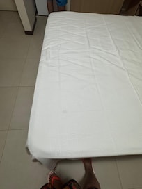 Roupa de cama manchada