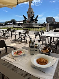 The food in the restaurant
