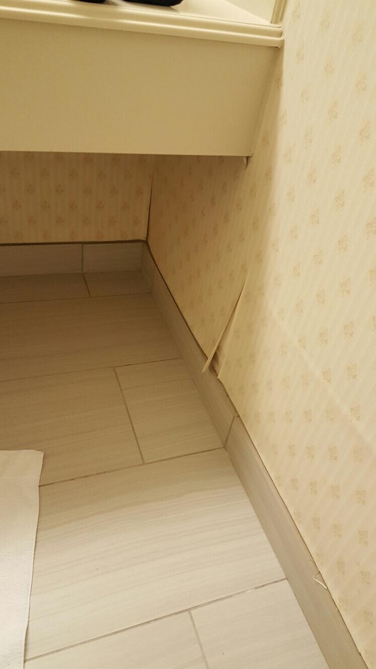 Wallpaper coming off