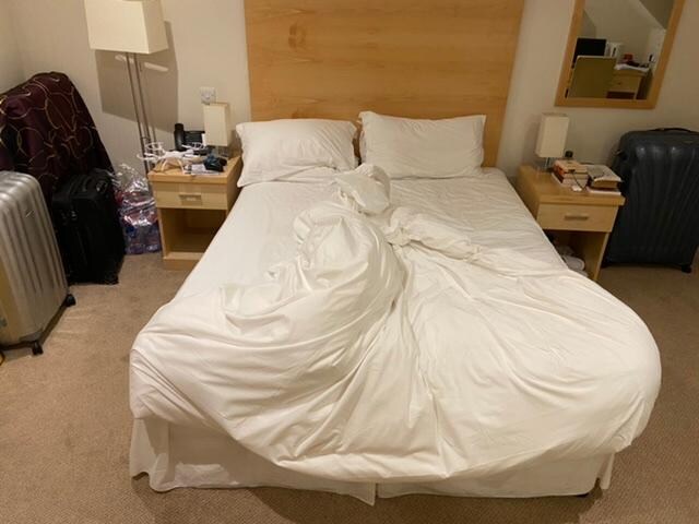 How I found my room on Sunday night