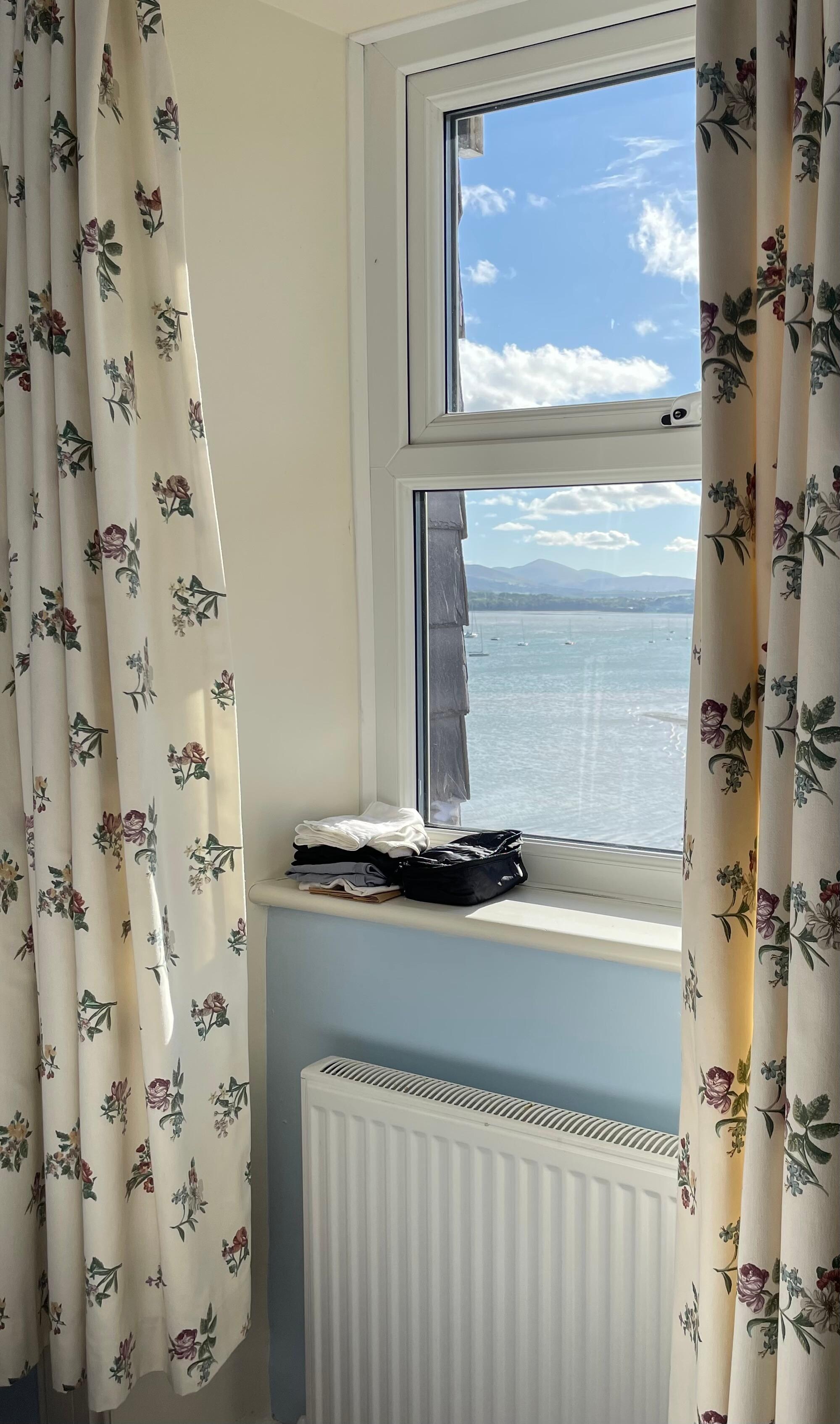 One of the bedroom windows