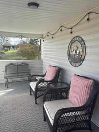 Lovely back porch