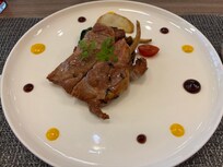 朝食のメイン
"ポーク"